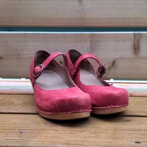 Dansko Mary Janes vegan leather